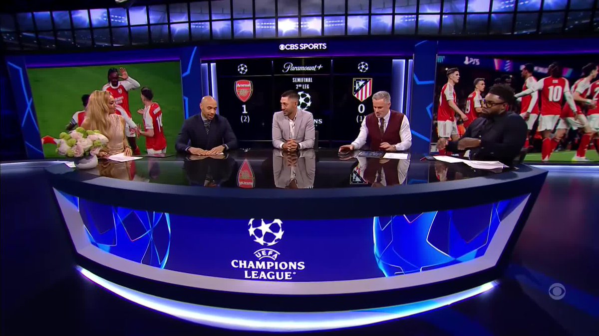 "For the first time I’m going to be on CBS, have the feeling of you guys… I never had that feeling before as a fan." Thierry Henry on looking forward to experiencing the UCL final a little differently this season 🥹