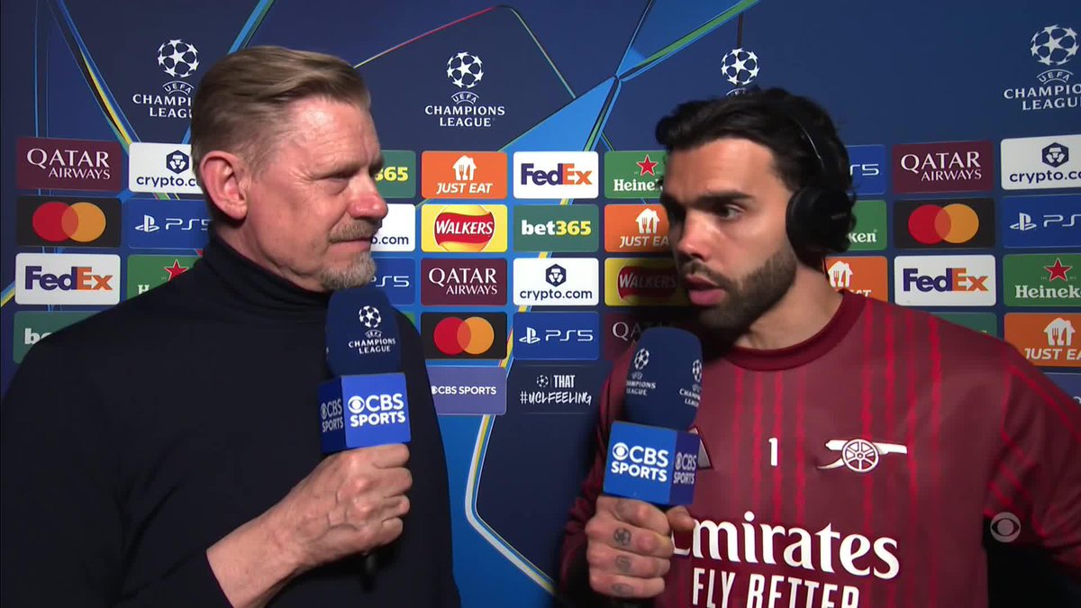 "It's a long journey looking back at those days, I'm really really proud of myself." ❤️ David Raya on going from the 5th tier with Southport to the #UCL final 📈🔥