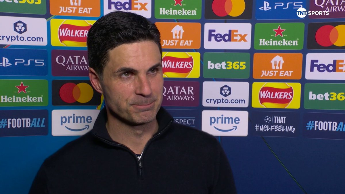 "It was an amazing evening, right from the start" Mikel Arteta reacts to Arsenal reaching the Champions League final 👏 🎙Danny Jamieson