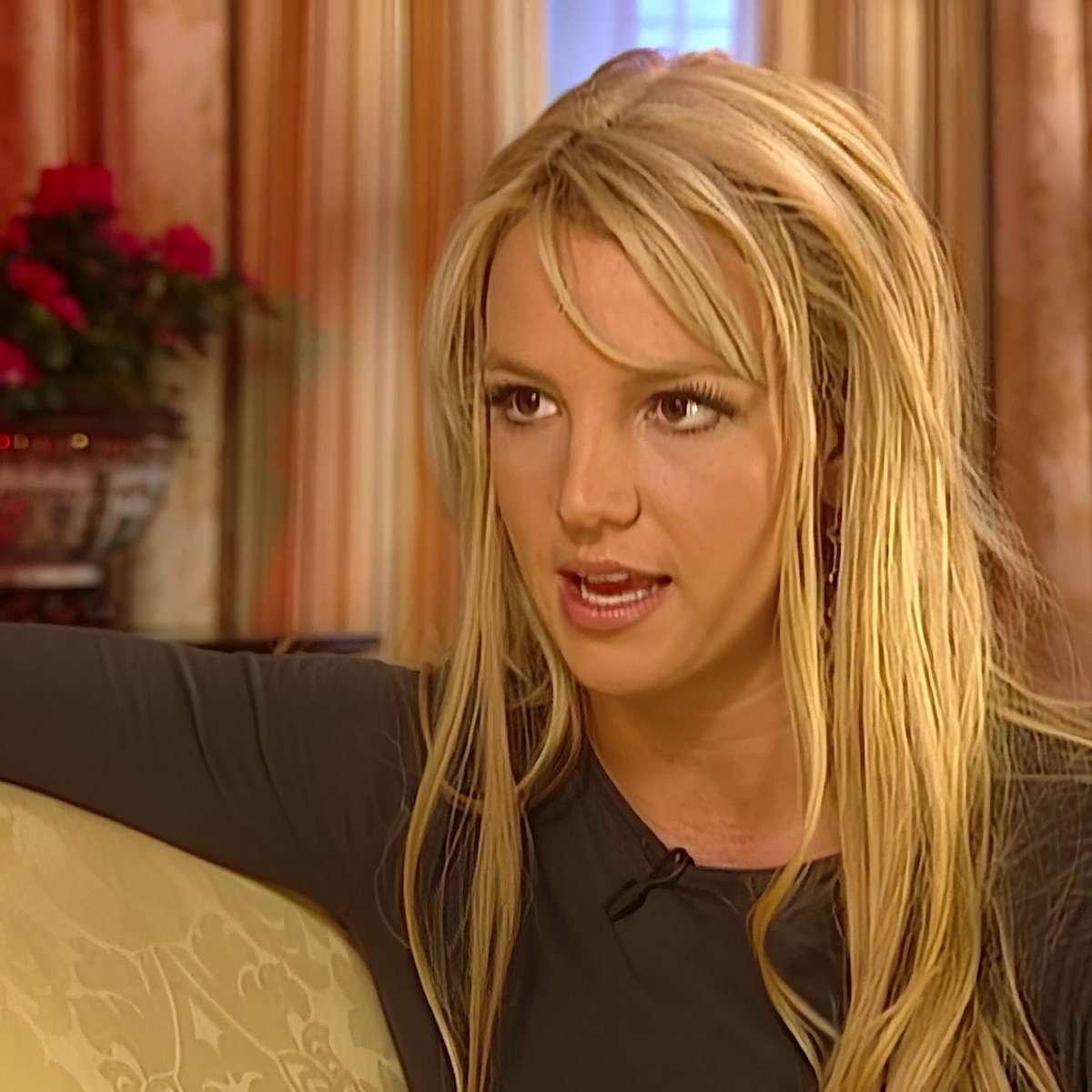 Britney Spears talking about being a target in the media, 2004.