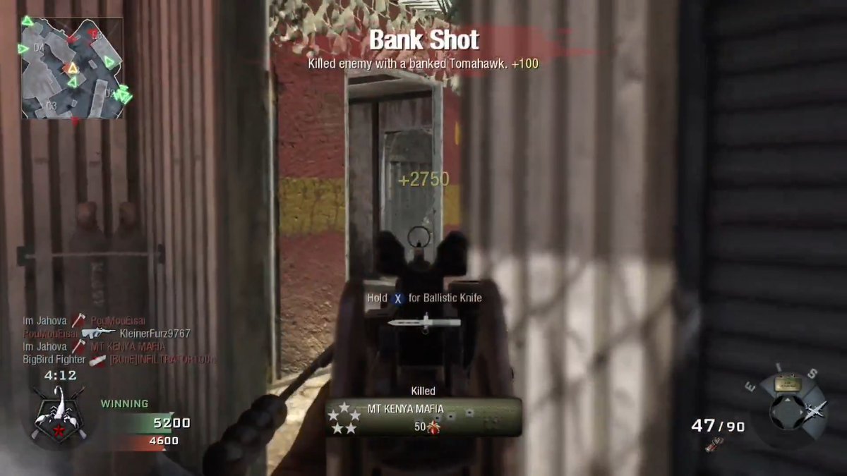 Still have to fire up the goat every once in a while. P.s. why do old CoDs feel like shit on Series X? Like floaty or input lag or something idk. Maybe im just too buns on controller these days.