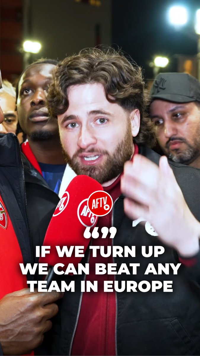 We’re just one step away from being the best team in Europe! 😮 #FanCams #AFTV #Arsenal
