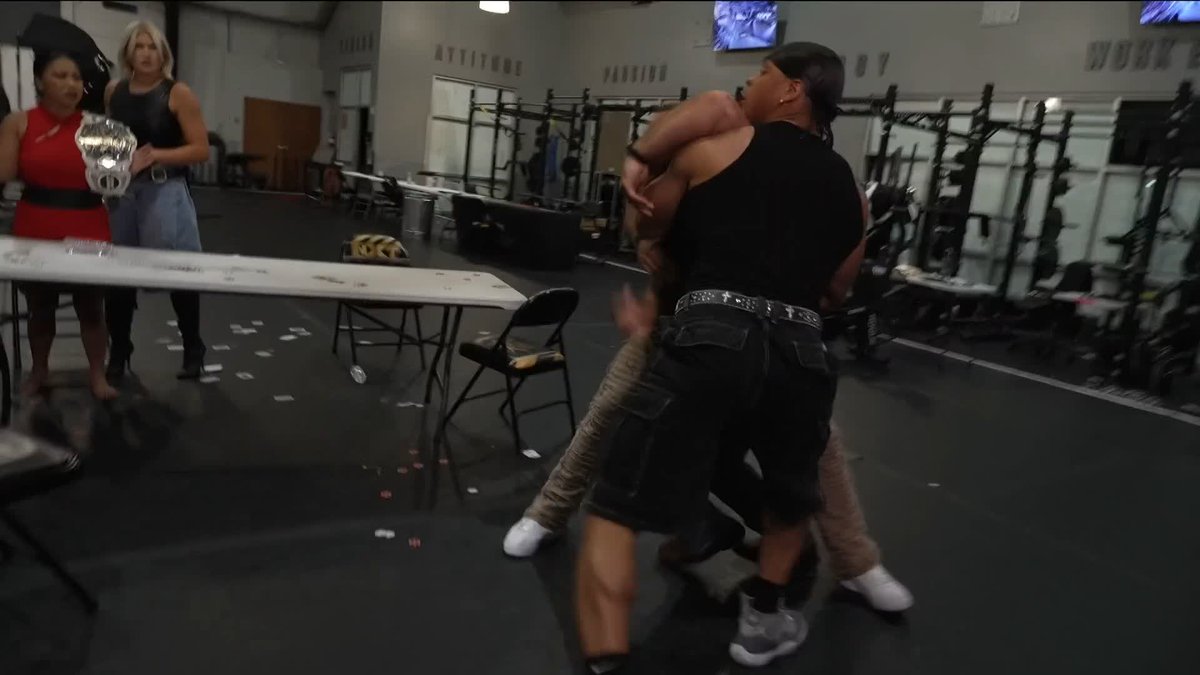 Things just got VERY real between Tony D’Angelo and Tavion Heights WWE! 😳