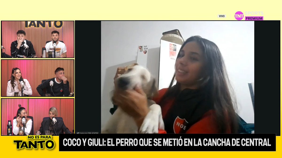 ¿CÓMO LLEGÓ COCO A LA CANCHA DE ROSARIO CENTRAL? 😅🐕 Esta es la historia de Giuli, la hincha de Newell's dueña de Coco, quien se metió al campo de juego durante Rosario Central vs. Tigre y fue viral por la transmisión de TNT Sports. #NoEsParaTanto
