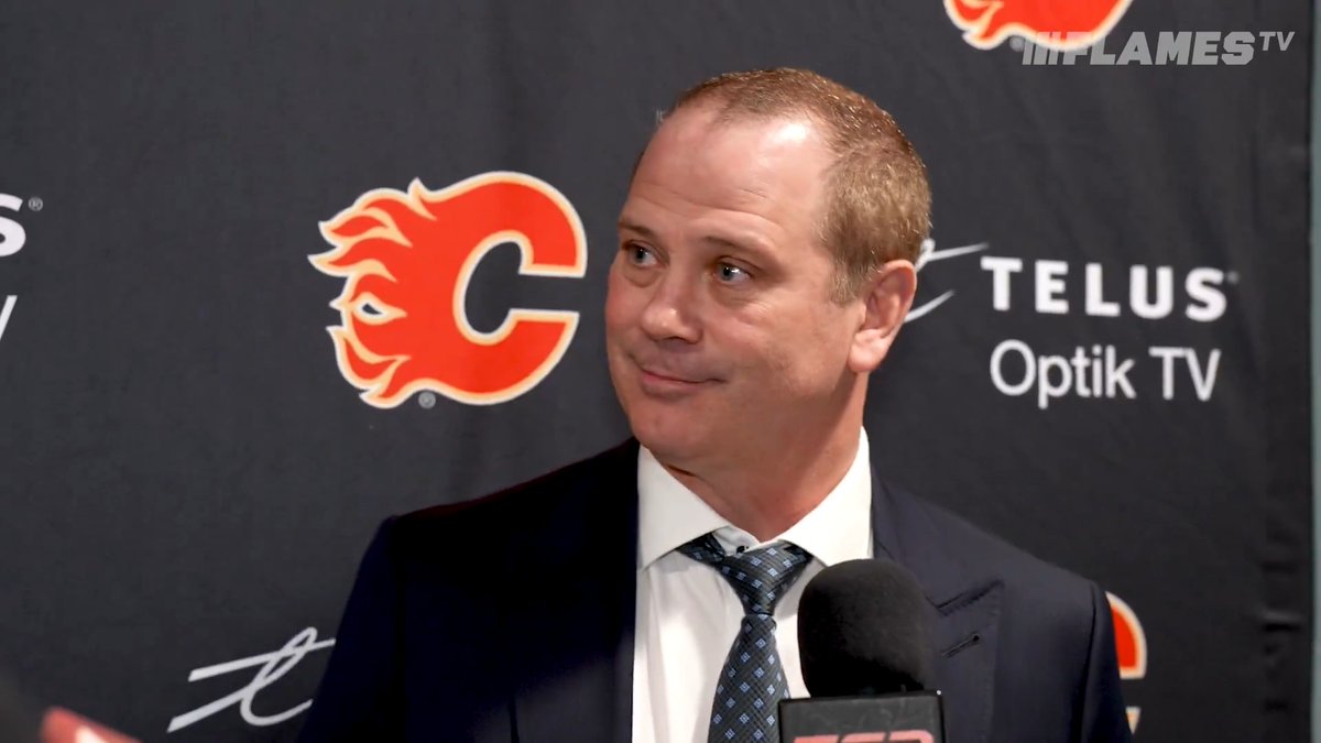 "We're going to get a good player." #Flames GM Craig Conroy speaks on the results of the #NHLDraft Lottery.