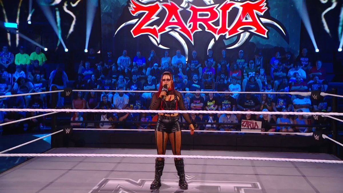 "I'm standing in the middle of the Women's division with no one holding me back." ZARIA is ready to take things to the NEXT LEVEL!