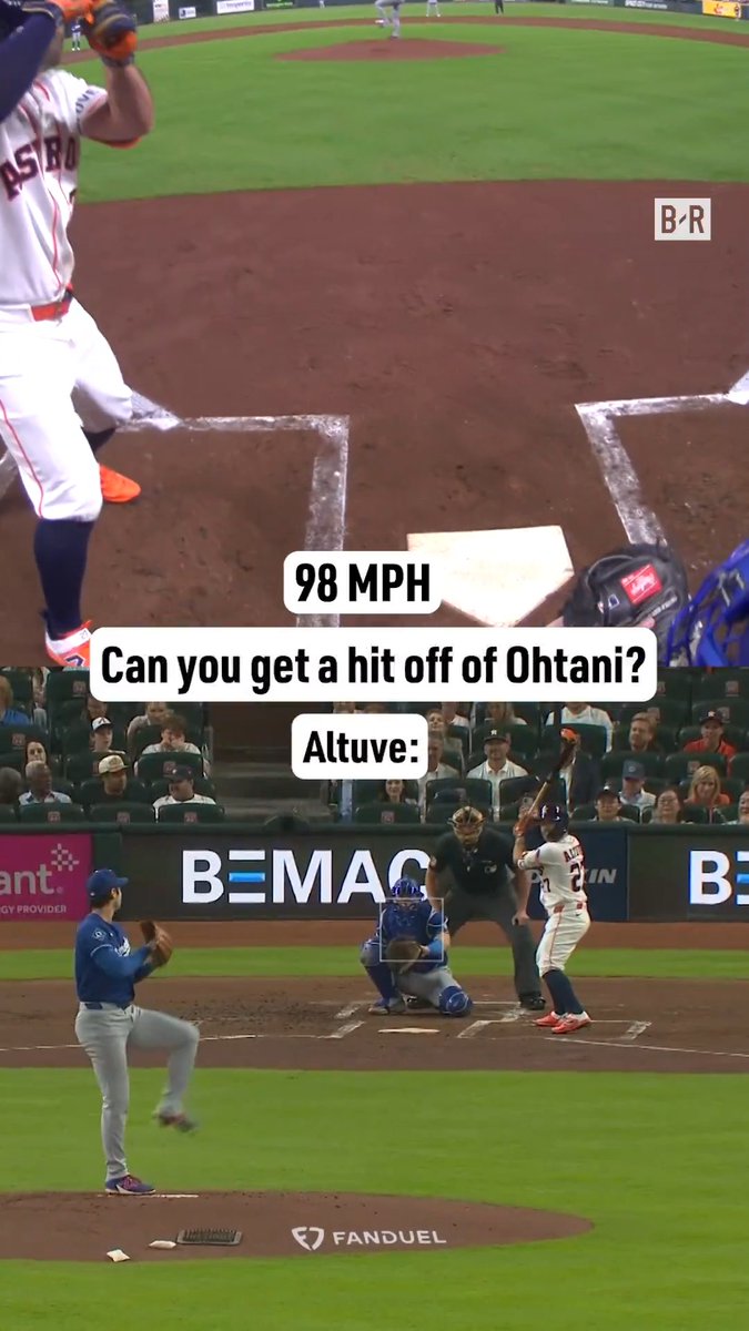 Could YOU get a hit off Shohei Ohtani? 👀🎥