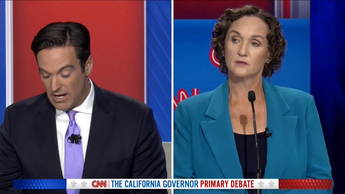 See how the candidates hoping to be the next governor of California responded to a question over a proposed billionaire tax. Watch the California Governor Primary Debate live now on CNN and the CNN app: