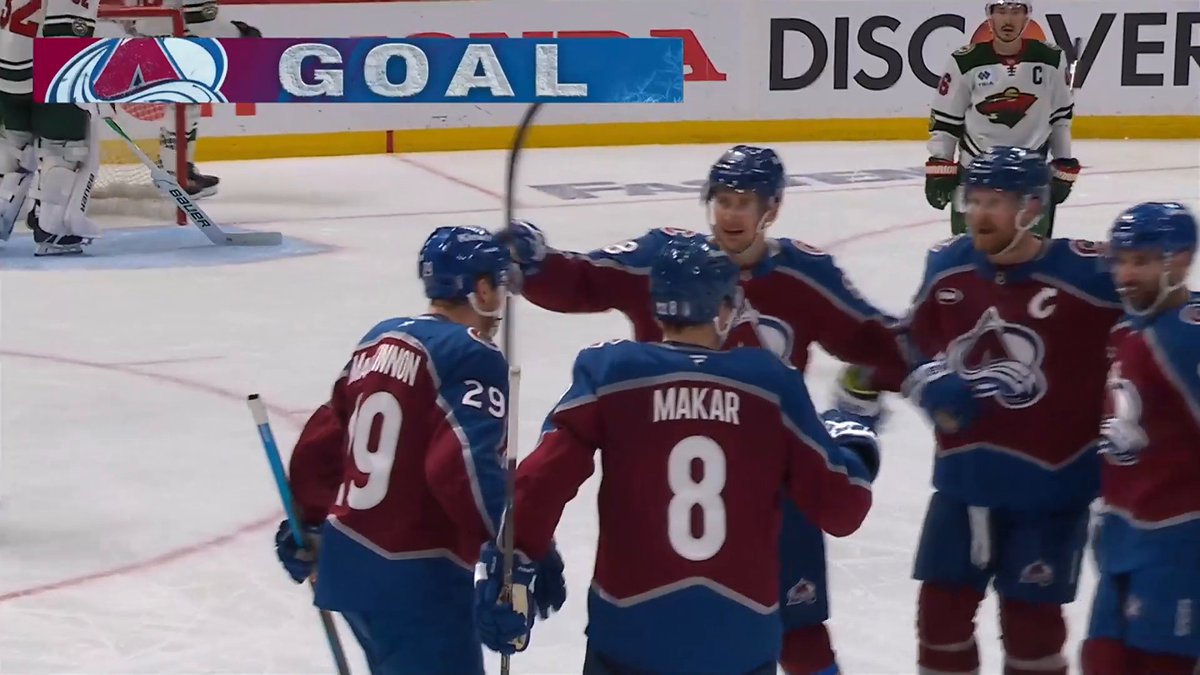 NATHAN MACKINNON WITH THREE POINTS TONIGHT!!! 😤 #StanleyCup 🇺🇸: ESPN 🇨🇦: Sportsnet &amp; TVA Sports