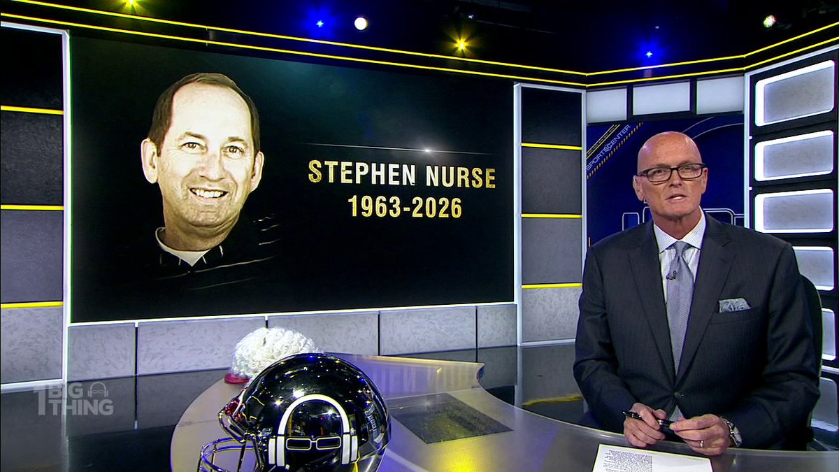 .Scott Van Pelt pays tribute to Nick Nurse’s late brother, Stephen Nurse.