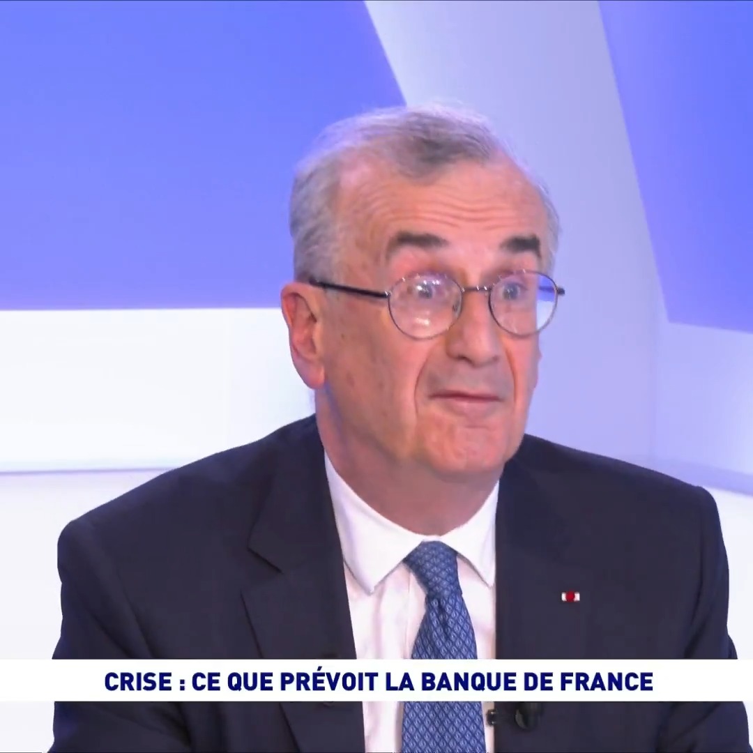 "Les Français travaillent, ont une productivité parmi les plus élevées, mais c'est le jeu collectif qui ne va pas. On a un problème d'efficacité de la dépense publique. Je crois au modèle social mais ça nous coûte presque 300 Mds de plus chaque année." François Villeroy de Galhau