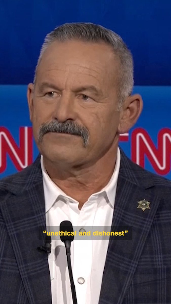 Republican California gubernatorial hopeful Chad Bianco appeared to backpedal after he was asked about a quote from an interview he did that the other GOP contender on the CNN debate stage, Steve Hilton, "swindled his way into the Republican side, even though he's not." Stream the CNN California Governor Primary Debate: