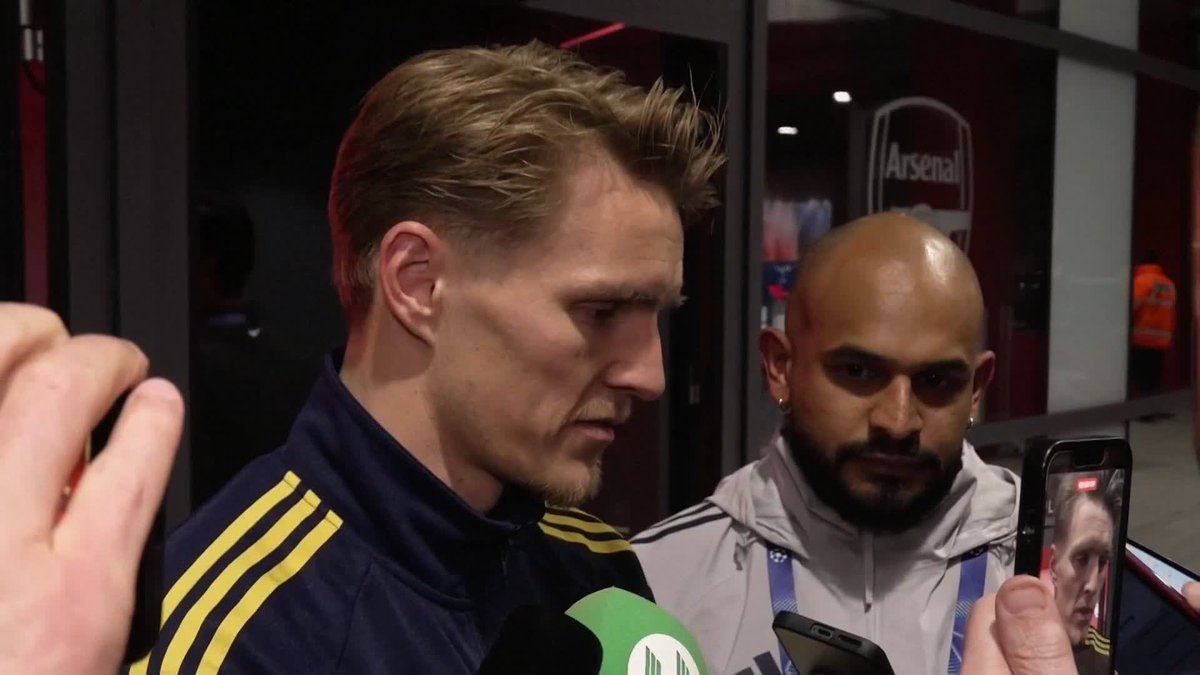 ''It was such a beautiful night, the stadium was on fire'' Martin Ødegaard on Arsenal reaching the Champions League final 🏆