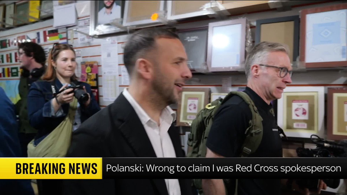 BREAKING: Speaking to the BBC, Green Party leader Zack Polanski has acknowledged that he was wrong to say he was a spokesperson for the British Red Cross.