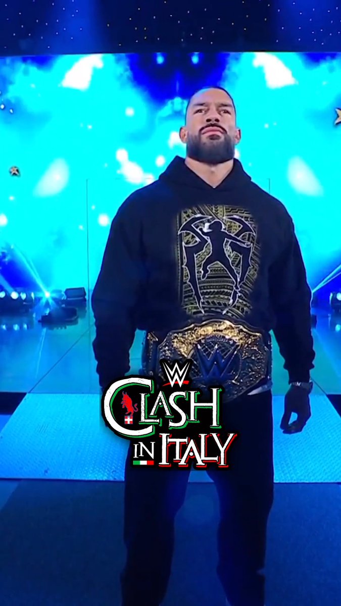 Riconosci l’OTC, Torino! ☝️ Roman Reigns sarà a Clash in Italy! 🇮🇹 Prendi subito i tuoi biglietti 👉