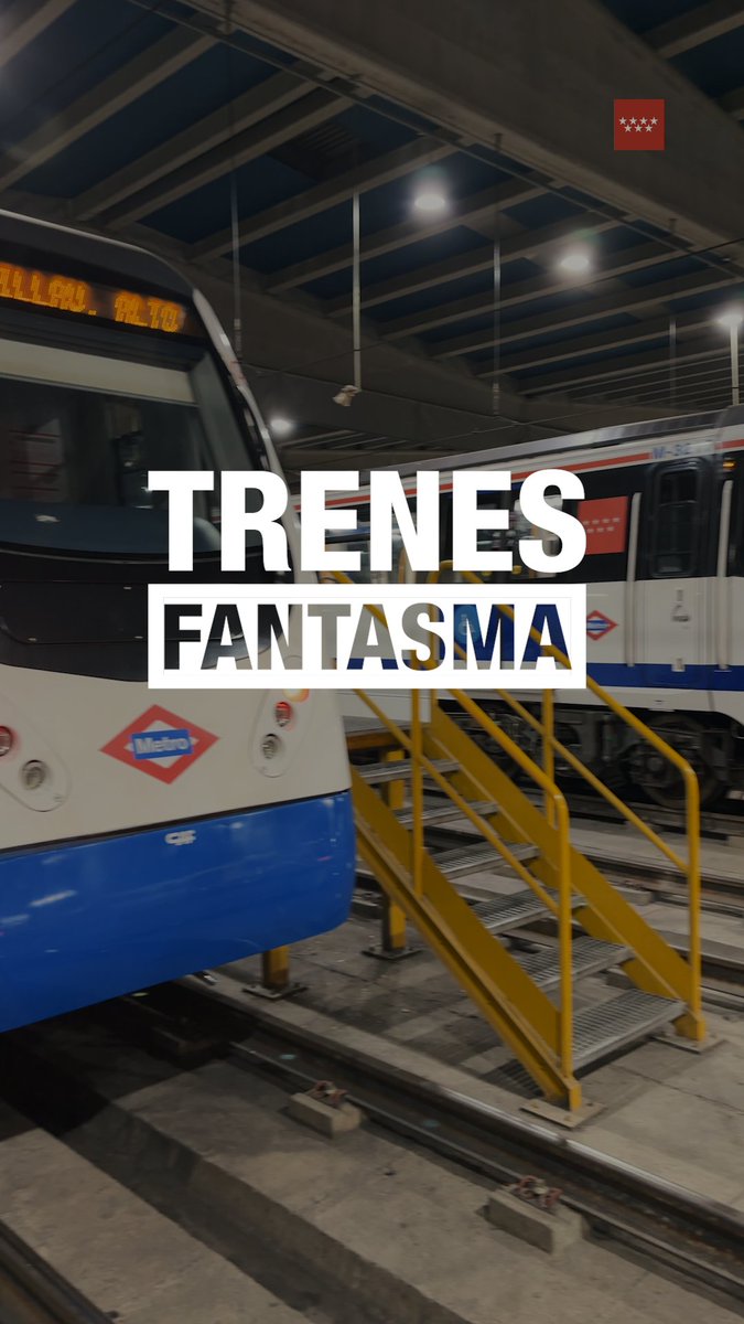 🤔 ¿Te has fijado en esos trenes que pasan vacíos sin parar en el andén? 🚇 Te contamos por qué. #ConoceMetro