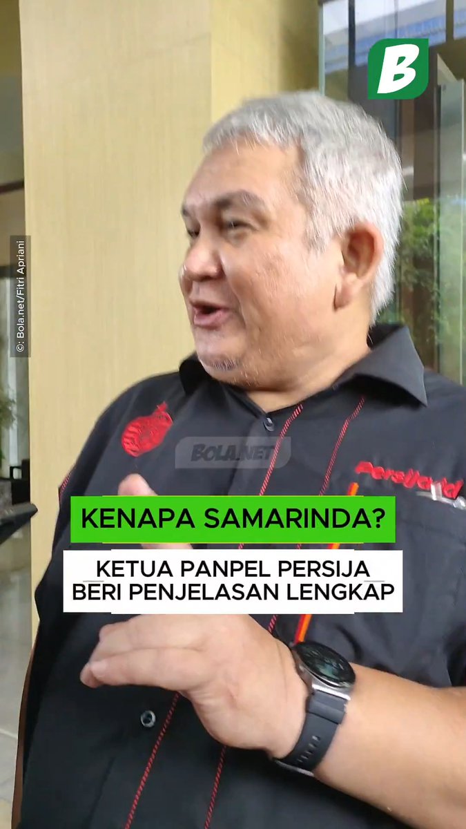Ketua Panitia Pelaksana (Panpel) Persija, Ferry Indra Sjarief membeberkan kronologi dipilihnya Samarinda sebagai tempat berlangsungnya laga Persija vs Persib, Minggu 10/5/2026 mendatang. #bolanet #blnlpt #blcbm #superleague