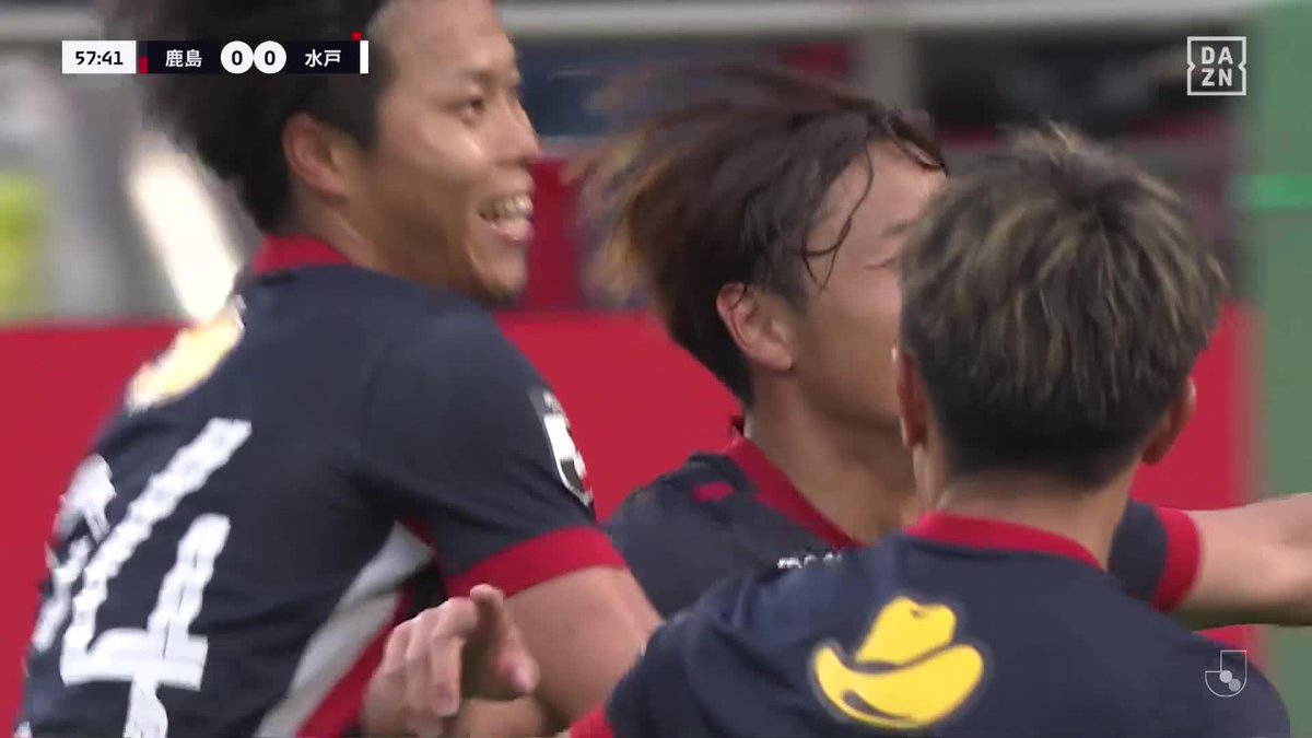 ついにこじ開けた 波状攻撃のフィニッシュは師岡柊生🔥 鹿島が茨城ダービーで先制 🏆 明治安田J1百年構想リーグ 🆚 鹿島×水戸 📺DAZN ライブ配信中 #Ｊリーグ #だったらDAZN