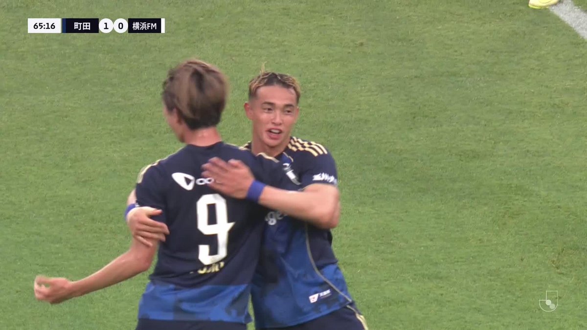 / 完璧なクロス🦵完璧なヘッド⚽️💥 \ #下田北斗 選手のコーナーキックに #藤尾翔太 選手がヘッドで合わせた🔥 先発起用に応える今季初ゴール✨ #横浜F・マリノス 戦 #FC町田ゼルビア #zelvia