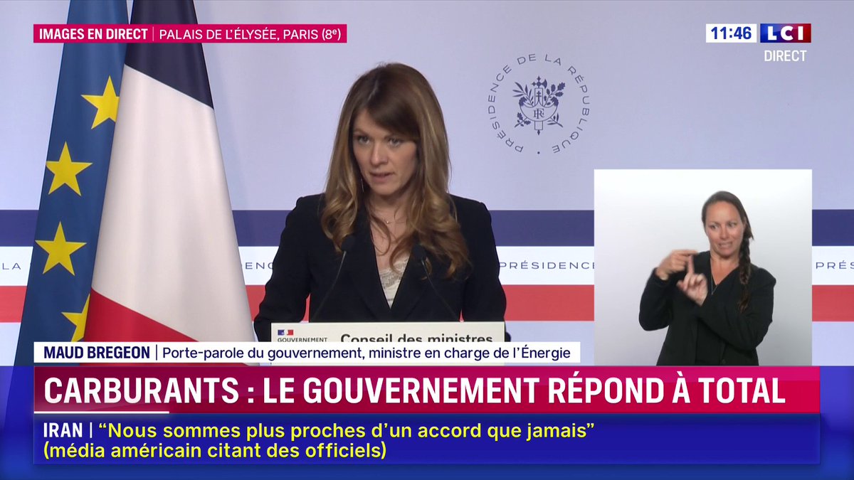 🔴 Ormuz : navire touché par des missiles 🗣️"Le bateau CMA CGM n'était pas sous pavillon français. Il s'agissait d'un pavillon maltais, avec un équipage philippin. (...) Ce n'est donc en aucun cas la France qui a été visée." Maud Bregeon