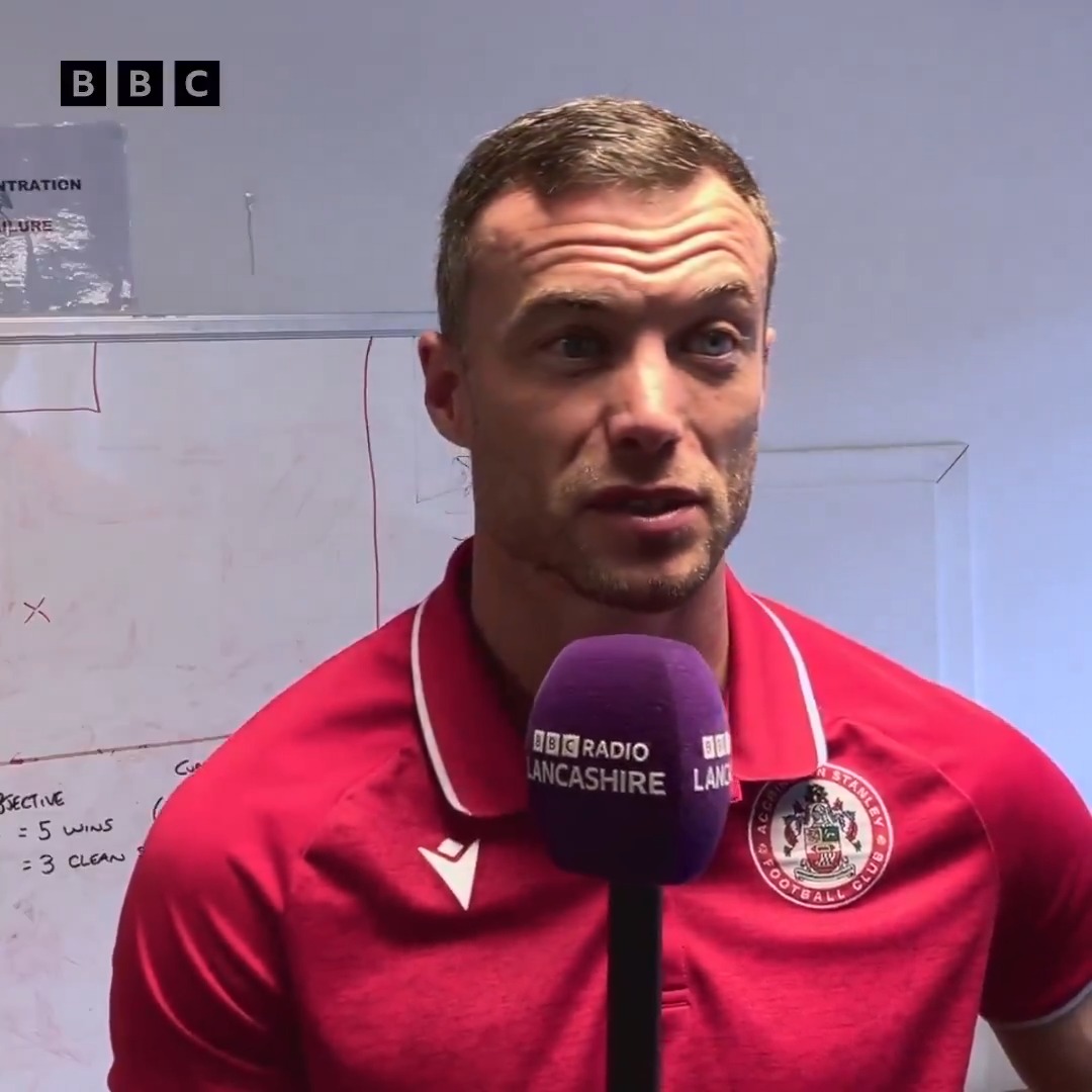 🔴 "I want to be better next season. I don't want people thinking, 'he's getting old, he's going to ease off'. I'm telling you, I'm going to be a better player next season." A new contract for #Accrington Stanley's Shaun Whalley #asfc | #bbcfootball