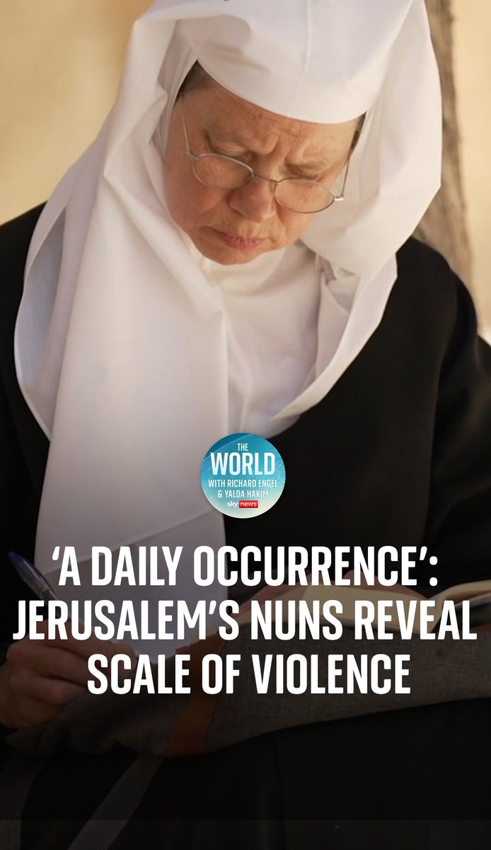 'A daily occurrence' of violence for some of Jerusalem's Christian community. Richard Engel has been speaking to Christian leaders following an attack on a nun by a Jewish man in the Old City. 🎧Here his full account here on The World podcast: