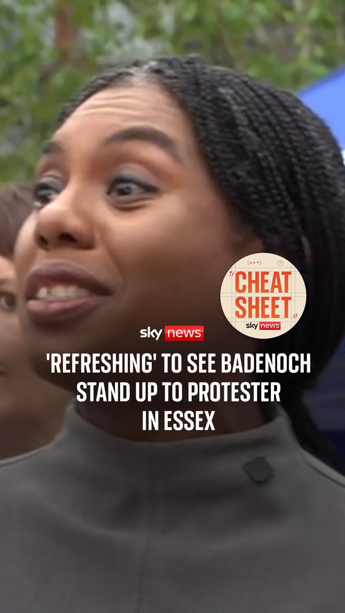 Conservative leader Kemi Badenoch has defended her views in front of a protestor in Essex. Sophy Ridge and Wilfred Frost consider why this is ‘refreshing’ to see from a politician. 🎧 Listen to #CheatSheet wherever you get your podcasts: