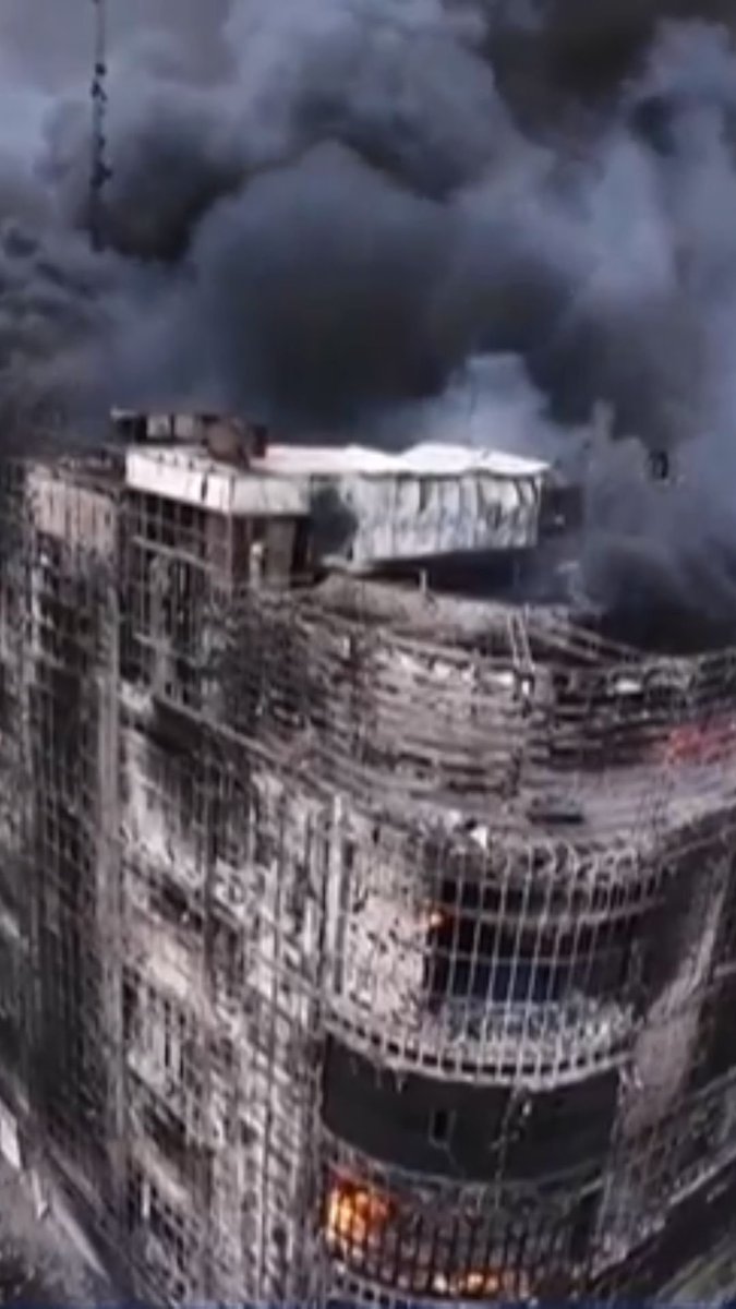 A fire in a shopping center near Iran’s capital killed several people and injured dozens, state TV said Wednesday. The fire started Tuesday. It was not clear what caused the blaze.