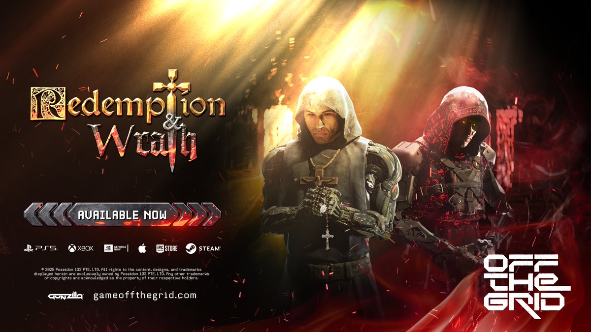 The soul of the Grid is up for grabs. The Confessor offers salvation. The Dark Apostle isn't asking. Pick fast, Zeroes. Redemption &amp; Wrath out NOW! ▶️