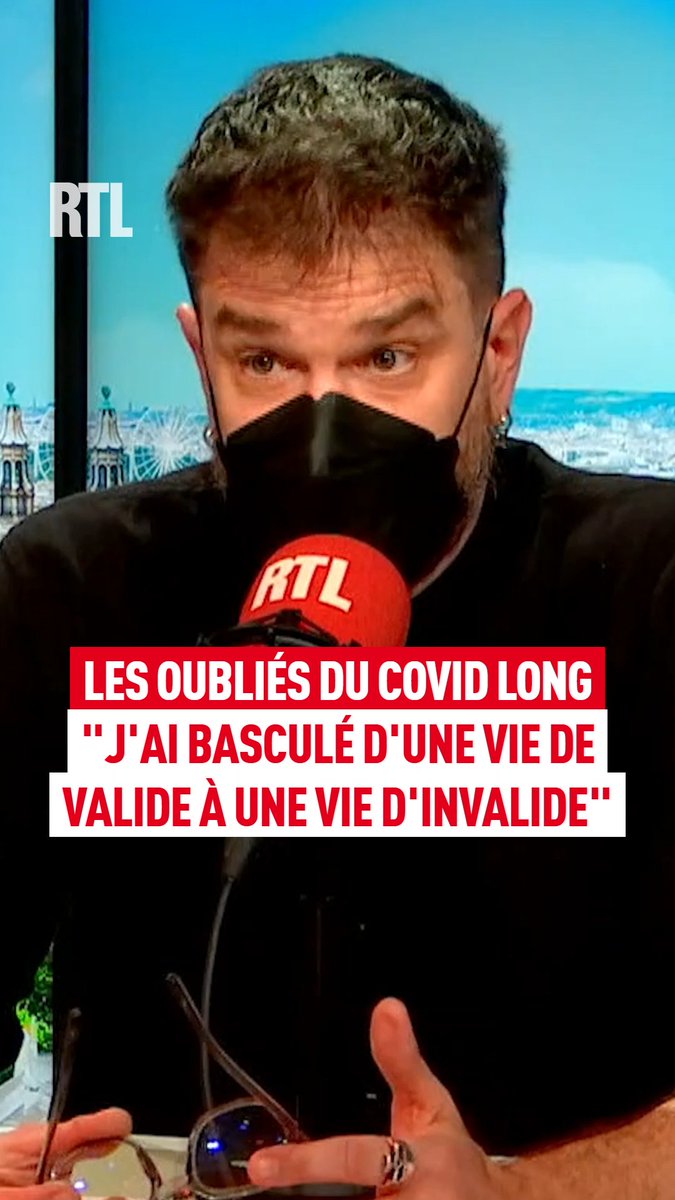 🎙️ "C’est une maladie profondément invalidante, assez dévastatrice" Le Covid n'est malheureusement pas de l'histoire ancienne pour tout le monde. Julien, atteint de Covid long et Nora Sahara, journaliste santé, sont au micro de Faustine Bollaert dans "Un jour, une vie" sur #RTL