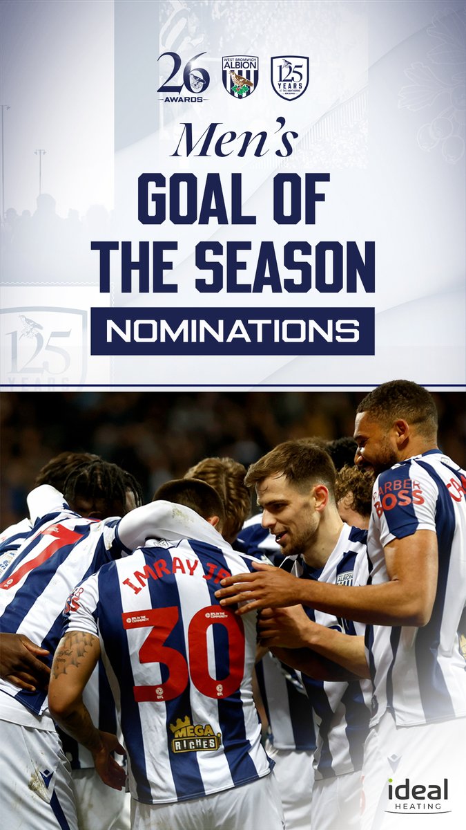 Voting is now open for the Ideal Heating Men’s 2025/26 Goal of the Season. 🗳️ Watch the nominations &amp; have your say! 👇 🔗: