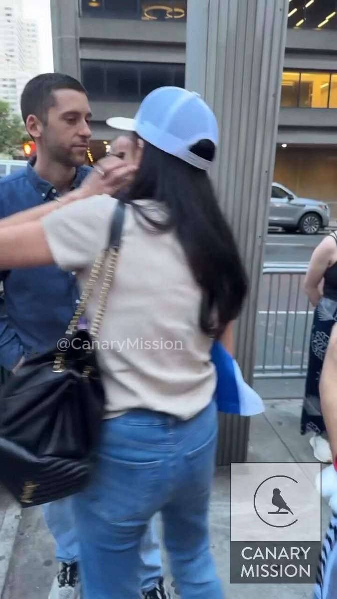 A Jewish couple was surrounded and harassed last night outside the Park East Synagogue event. Masked individuals shouted. "You rape men, you rape children. "You f**king sociopath, I see it in your eyes." Jews are starting to feel the danger of the Mamdani leadership.