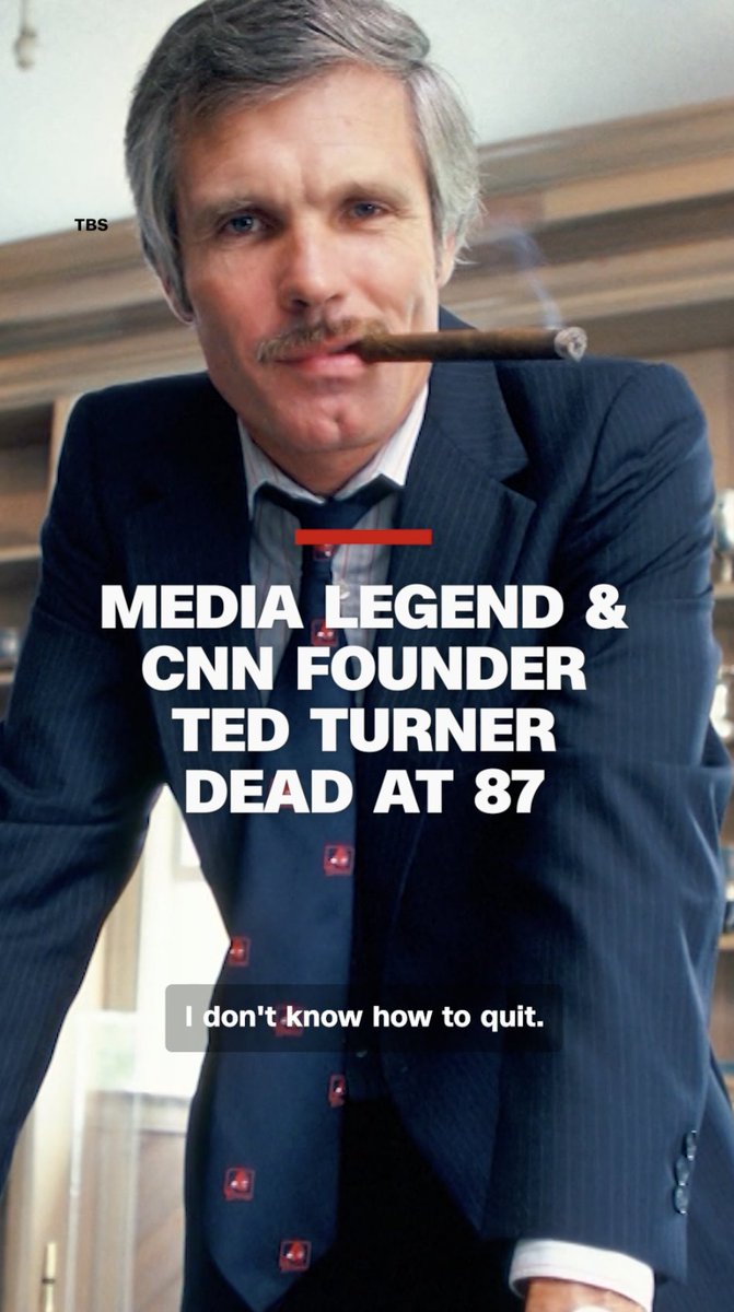 Ted Turner, the billionaire media mogul who revolutionized TV news when he founded CNN in 1980, has died. He was 87.
