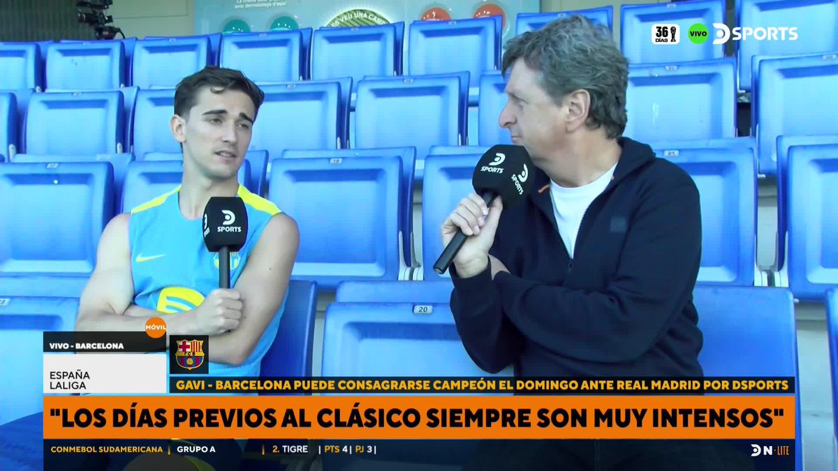 "ME HICE DE BARCELONA POR MESSI" ๐ฅ ๐ต๐ด Gavi y su ADMIRACIรN total por el crack argentino. ๐๏ธ En EXCLUSIVA con Diego Korol โญ๏ธโญ๏ธโญ๏ธ en #DSPORTSNoticiasLite