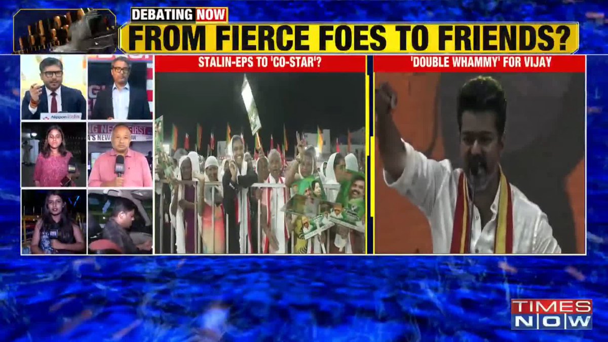 DMK-AIADMK Alliance On The Cards? DMK Sources: Talks Underway With AIADMK DMK has 59 MLAs, while AIADMK has 47 MLAs. Zakka Jacob and Pranesh Kumar Roy, along with Dharani Balasubramaniam, take us through the political history of Dravidian parties.