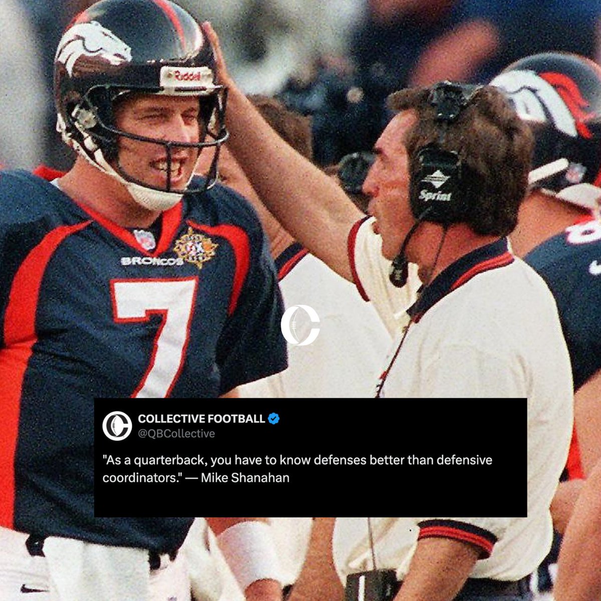 Mike Shanahan's Washington coaching tree has rewritten modern NFL offense. Here's what he told a room full of young quarterbacks. -The quarterbacks who make it aren't the most talented ones -Study defense like you're the one calling it. That's where it starts