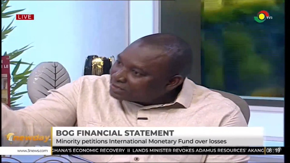 "If the NPP claims the GoldBod is buying from galamseyers then I am tempted to believe Dr Bawumia was also buying from the galamseyers for the running Gold-For-Oil policy." - Solomon Owusu, Director of Communications, United Party. #TV3NewDay #TV3GH