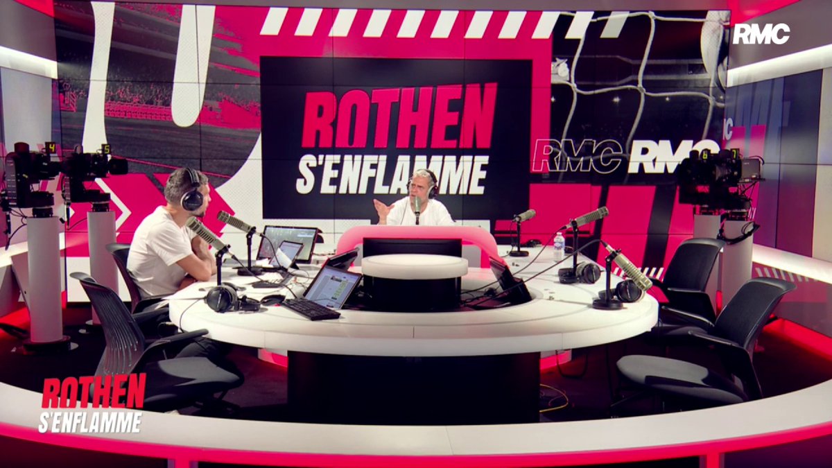 🚨 Jérôme Rothen : « Selon moi, Ousmane Dembélé 🇫🇷 est + intéressant au PSG qu’Harry Kane 🏴󠁧󠁢󠁥󠁮󠁧󠁿 ne l’est au Bayern. » 🎥 Rothen s'enflamme