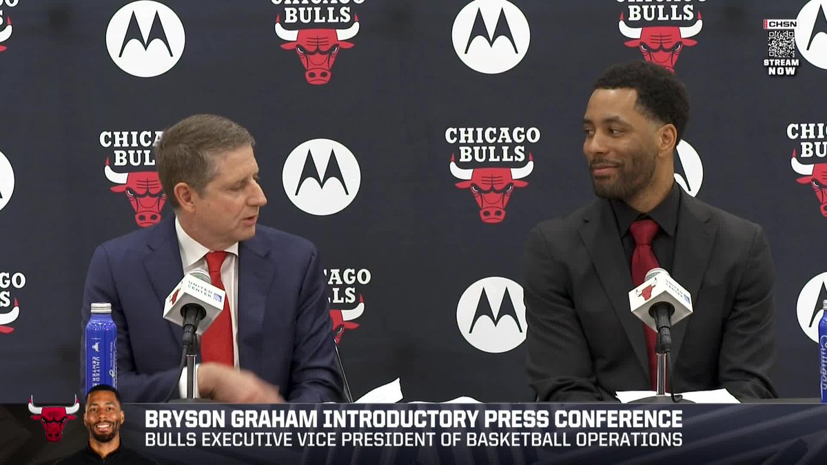 "I was always chasing what this organization represented." Bryson Graham reflects on how watching the Bulls as a kid has impacted him: