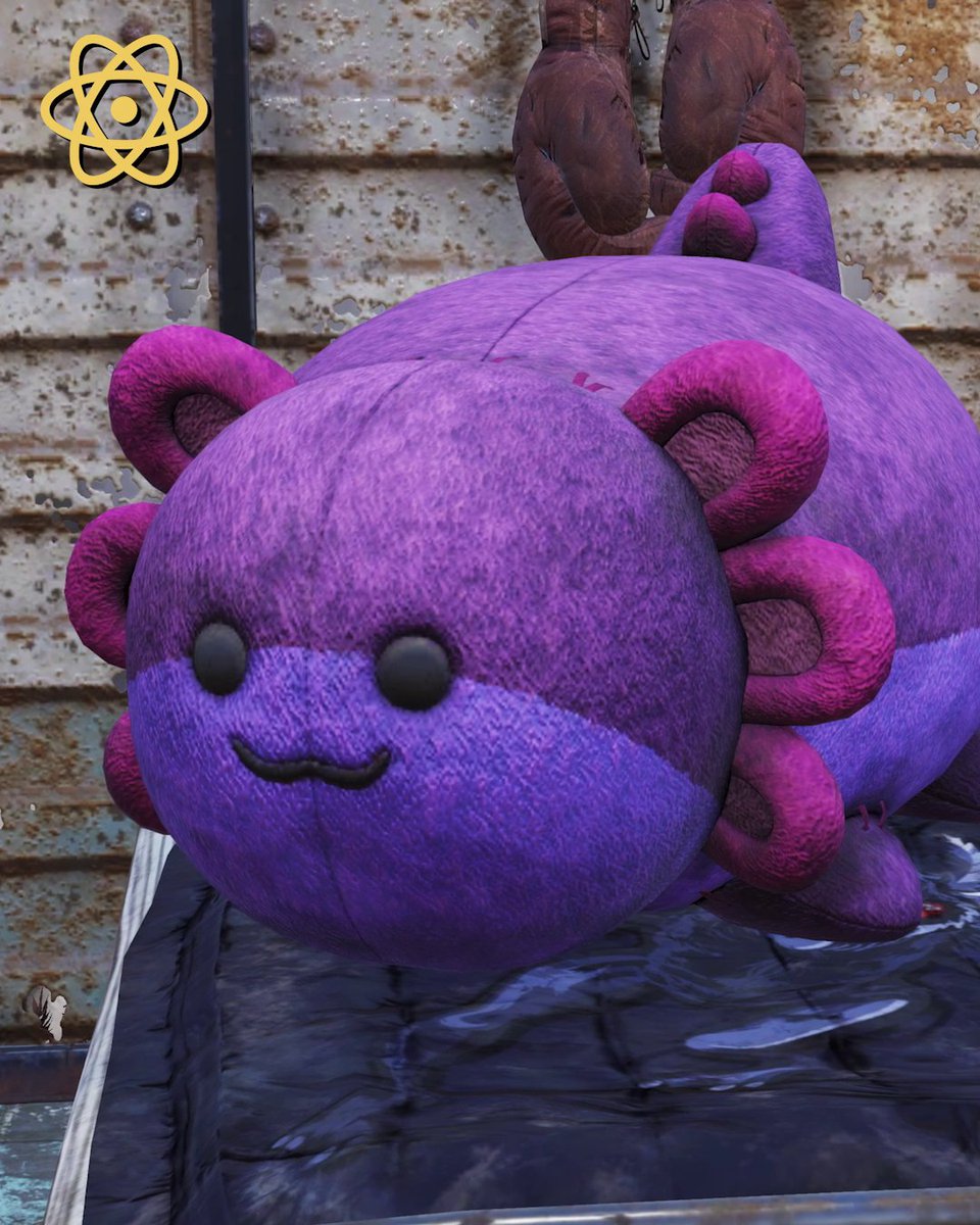 Catch this little cutie in the Atomic Shop free, no fishing gear needed! #Fallout76