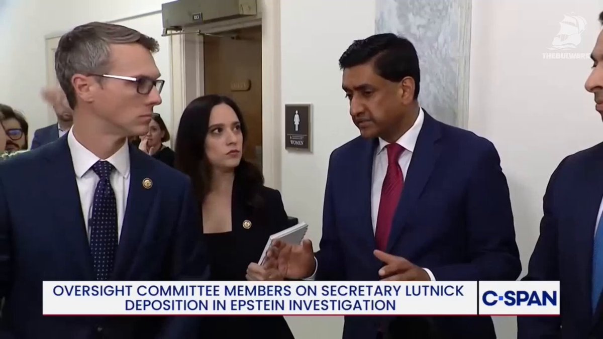 Khanna: "[Lutnick] refused to say there was any blackmailing, even though he thought that happened in the past. He refused to say that there was any video recording, even though he said in the past that Epstein was recording these young girls…Someone obviously got to him."