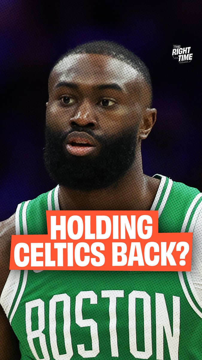 Are the Celtics actually better off WITHOUT Jaylen Brown…? 😳 “They were still a 50 win team and even better without him in uniform.”