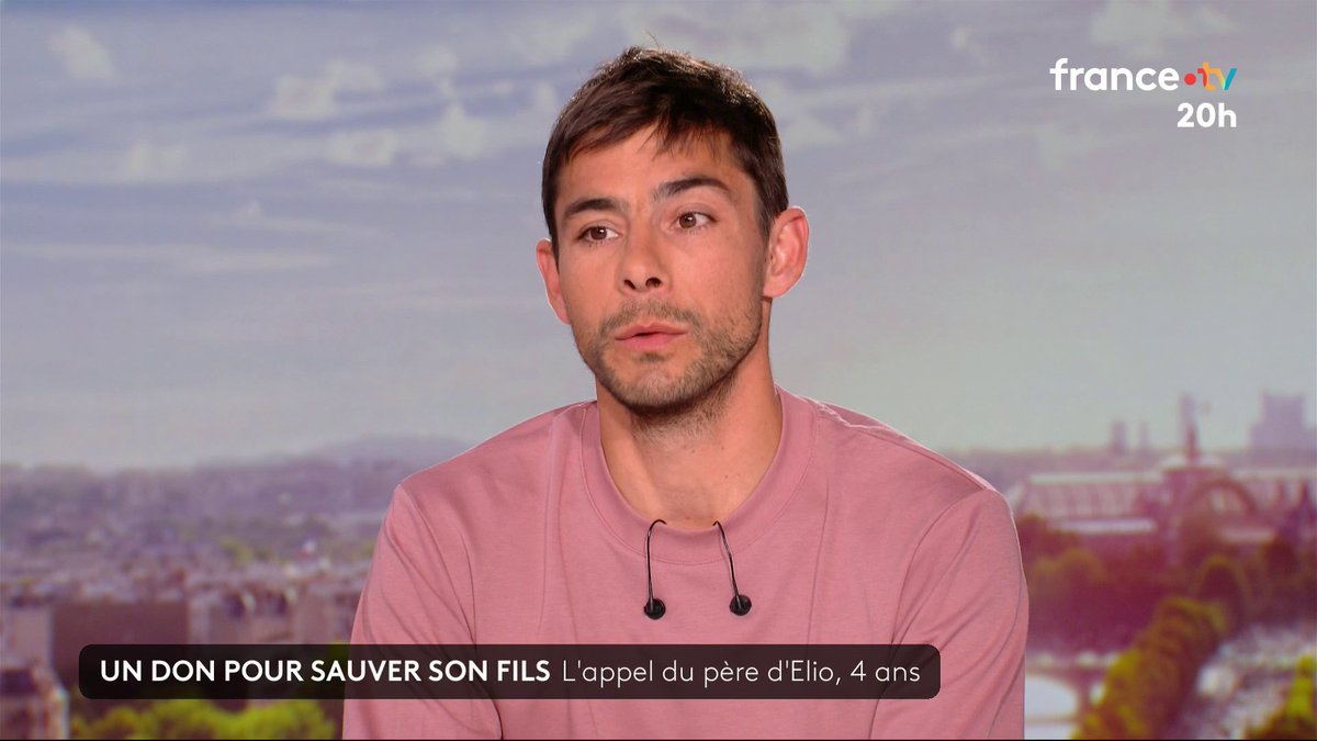 🔴🗣️"Le vendredi, il est à l'école, la samedi on se retrouve en soin intensif." Thomas Papavoine, père de petit Elio atteint d'une leucémie, raconte le changement de vie suite à la nouvelle de la maladie de son fils. "On perd complètement pied." #JT20h