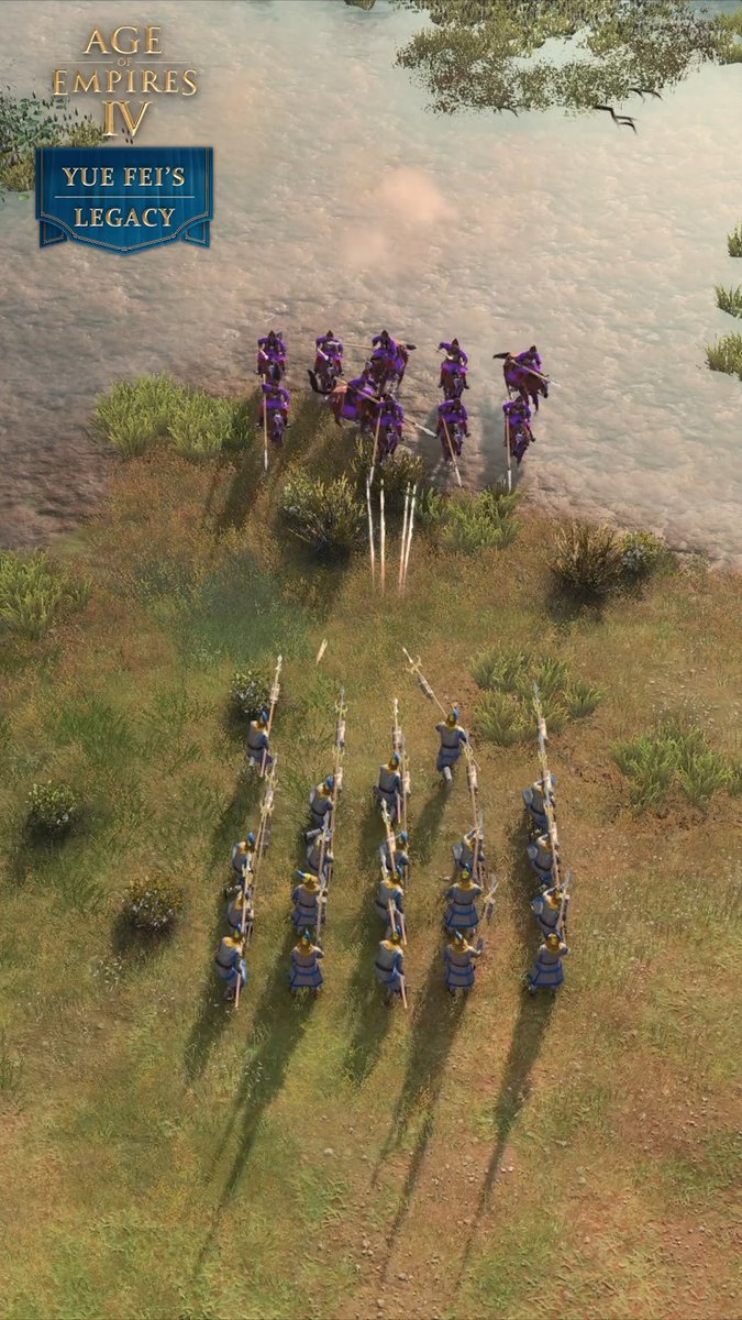 Combat gets a little explosive with the Jin Dynasty! ⚡ With the Storm Lances Technology, Spearmen are equipped with Storm Lances, gaining an explosive ranged attack on a cooldown.