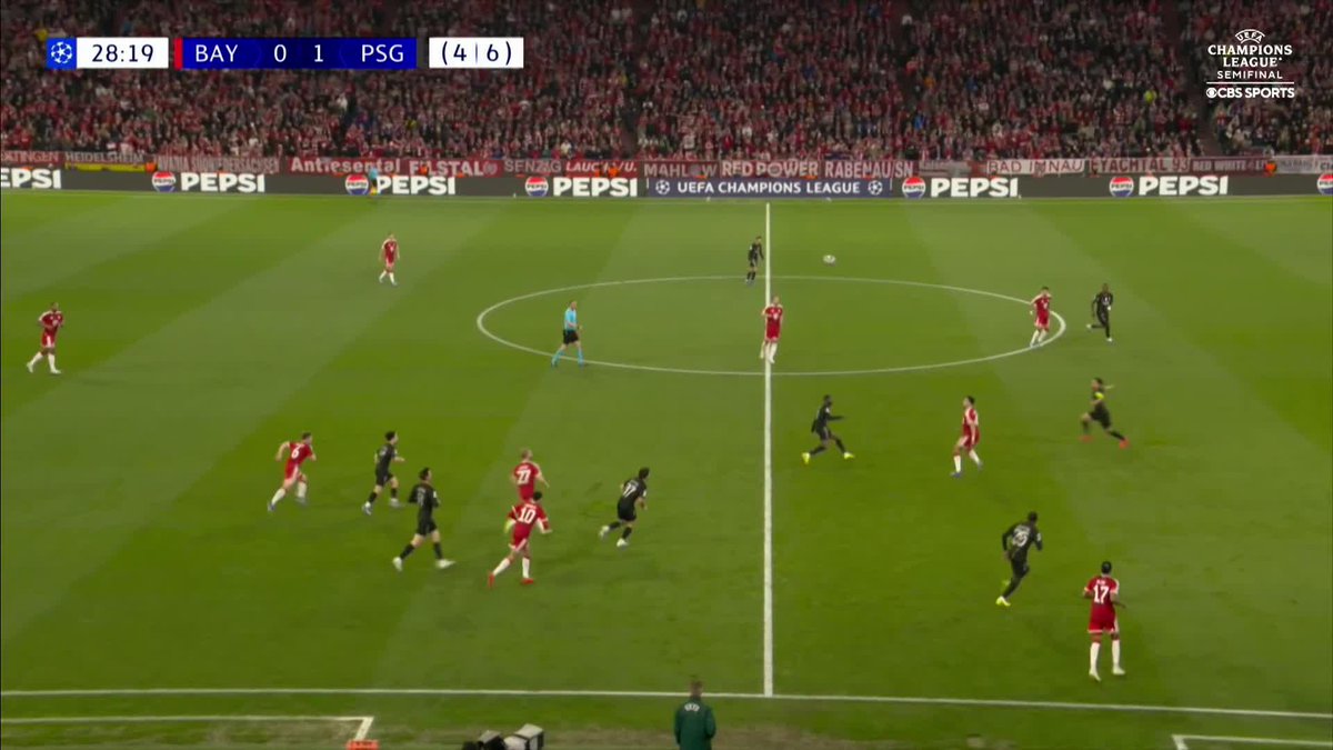 TWO huge handball shouts from Bayern Munich ✋ The referee gives neither ❌