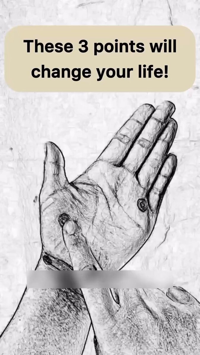 3 Magic Pressure Points That Will Transform Your Health in One Minute 👍