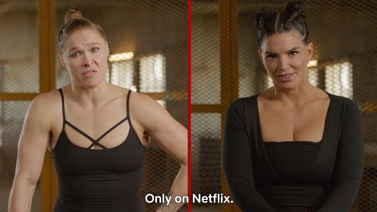 TEN DAYS TO GO UNTIL THE BIGGEST WOMEN'S MMA FIGHT IN HISTORY 💥 RONDA ROUSEY vs. GINA CARANO #RouseyCarano Saturday, May 16 LIVE on Netflix