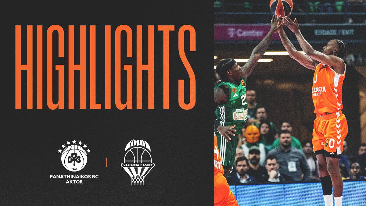 15 años después volvimos a ganar un partido de PlayOff EuroLeague. ¿Cómo iba a ser fácil? Tenemos el primer punto, el viernes, el sueño sigue adelante. ¿Te vienes a la replaceta? ⭐ 𝐇𝐈𝐆𝐇𝐋𝐈𝐆𝐇𝐓𝐒 🏆 P3 1/4 EuroLeague 🟢 Panathinaikos BC 87 🟠 Valencia Basket Club 91 🤝 hummel ES-PT