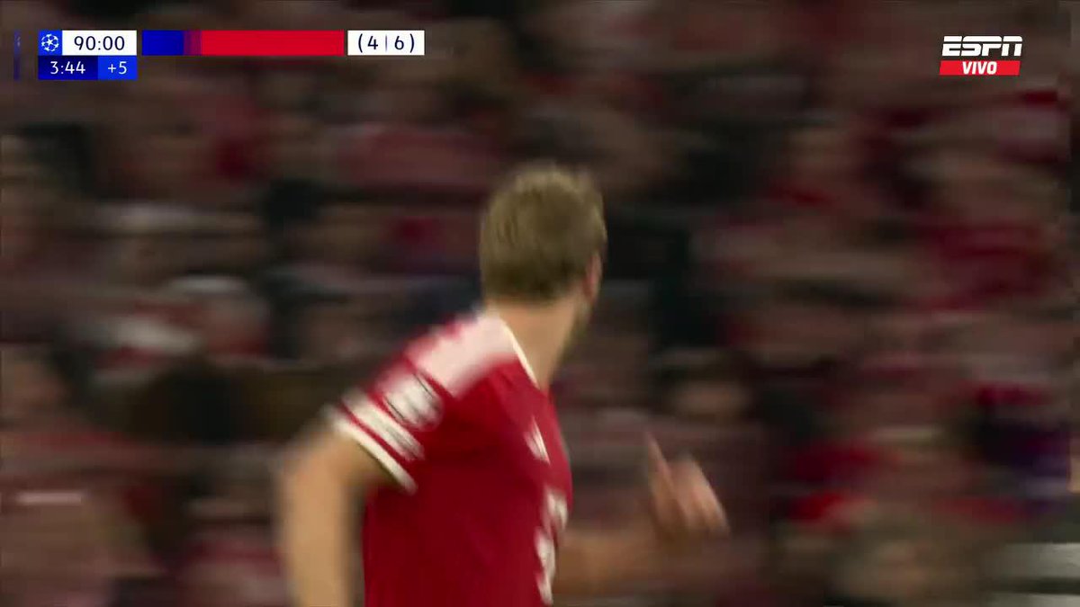 DESCUENTO SOBRE EL FINAL: Harry Kane no perdonó y marcó el 1-1 (5-6) global de Bayern vs. PSG. 📺 Toda la #UCL por #DisneyPlus Plan Premium