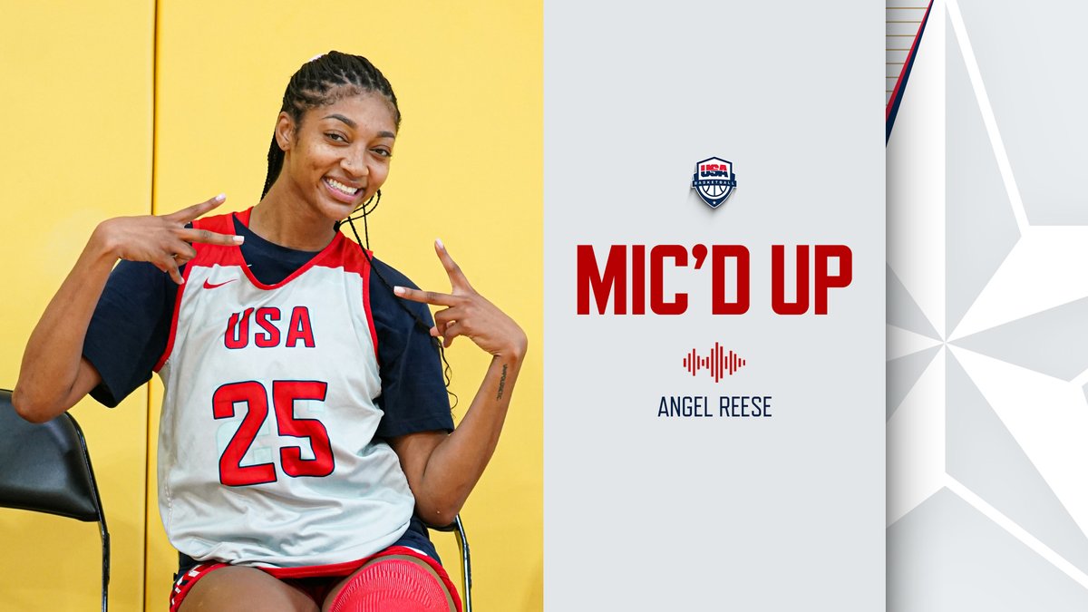 The presence of an Angel 🪽 🔊 Angel Reese mic'd up at 🇺🇸 #USABWNT training camp! AT&T